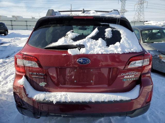 4S4BSANC9H3274864 - 2017 SUBARU OUTBACK 2.5I LIMITED RED photo 6