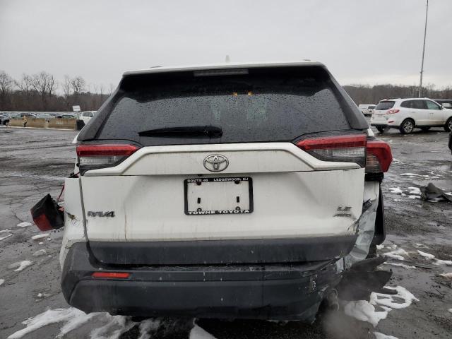 JTMG1RFV2KD046010 - 2019 TOYOTA RAV4 LE WHITE photo 6