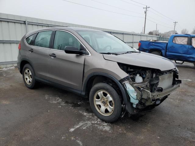 5J6RM4H32FL026926 - 2015 HONDA CR-V LX GRAY photo 4