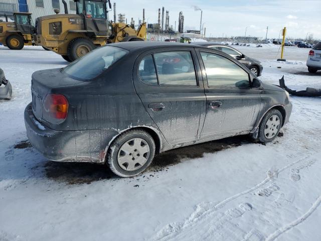 JTDBT123140342785 - 2004 TOYOTA ECHO BLACK photo 3