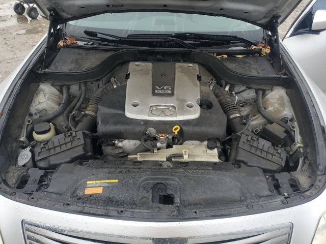 JNKCV61E79M307651 - 2009 INFINITI G37 BASE SILVER photo 11