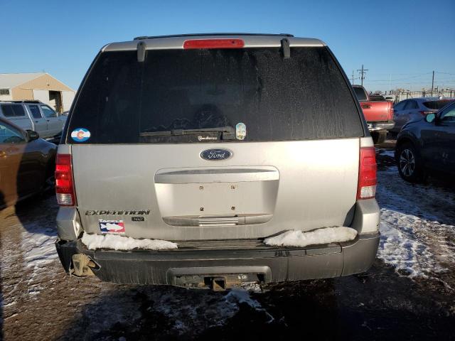 1FMPU16L34LA69033 - 2004 FORD EXPEDITION XLT SILVER photo 6