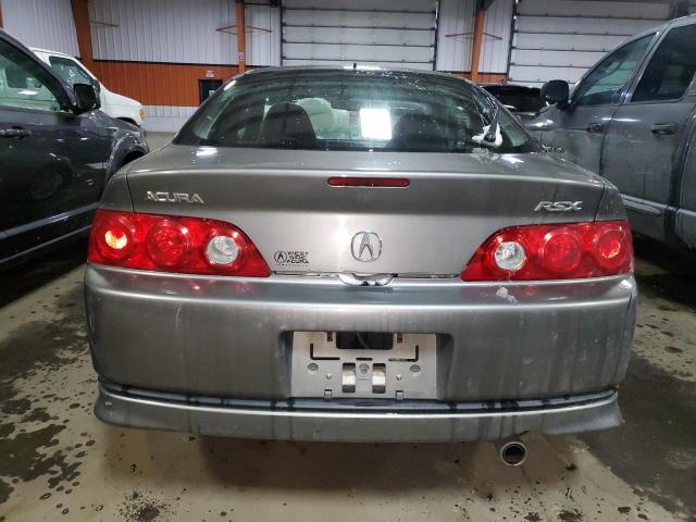 JH4DC54816S801571 - 2006 ACURA RSX SILVER photo 6