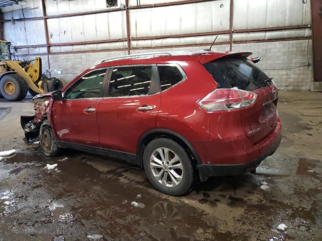 5N1AT2MT6EC818958 - 2014 NISSAN ROGUE S RED photo 2