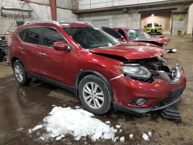 5N1AT2MT6EC818958 - 2014 NISSAN ROGUE S RED photo 4