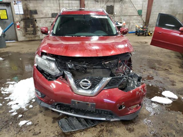 5N1AT2MT6EC818958 - 2014 NISSAN ROGUE S RED photo 5