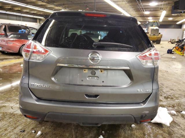 5N1AT2MV5GC848487 - 2016 NISSAN ROGUE S GRAY photo 6