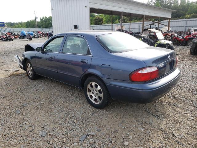 1YVGF22C325273336 - 2002 MAZDA 626 LX BLUE photo 3