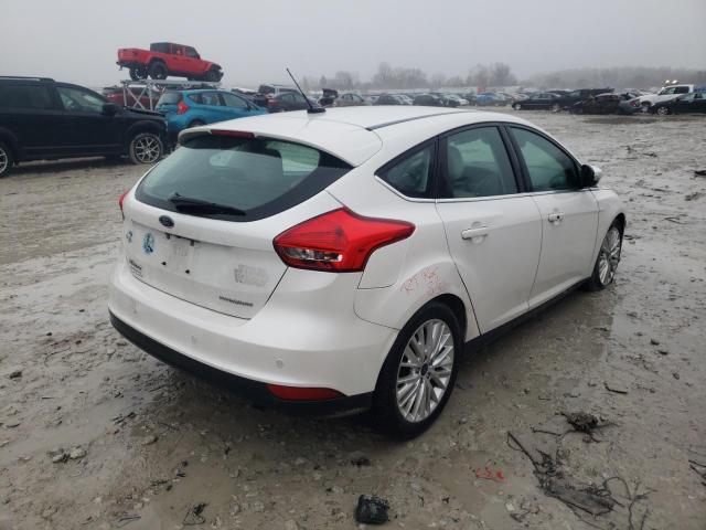 1FADP3N2XGL299407 - 2016 FORD FOCUS TITANIUM WHITE photo 3