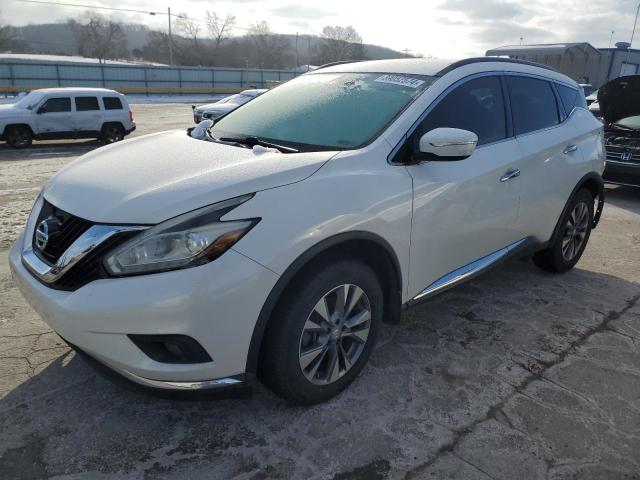 5N1AZ2MG5FN216155 - 2015 NISSAN MURANO S WHITE photo 1