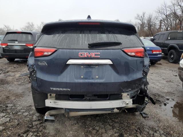 3GKALSEX5JL263879 - 2018 GMC TERRAIN DENALI BLUE photo 6