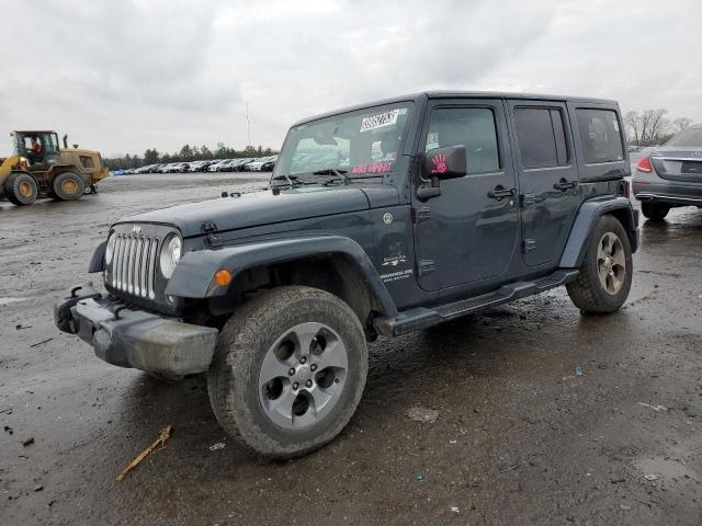 1C4BJWEG7HL525663 - 2017 JEEP WRANGLER SAHARA CHARCOAL photo 1