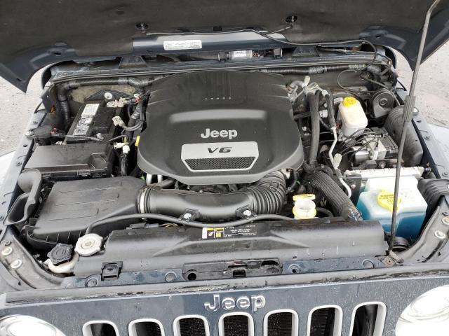 1C4BJWEG7HL525663 - 2017 JEEP WRANGLER SAHARA CHARCOAL photo 11