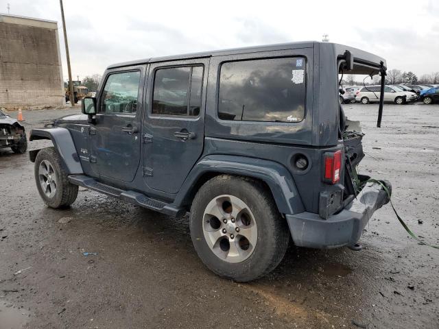 1C4BJWEG7HL525663 - 2017 JEEP WRANGLER SAHARA CHARCOAL photo 2