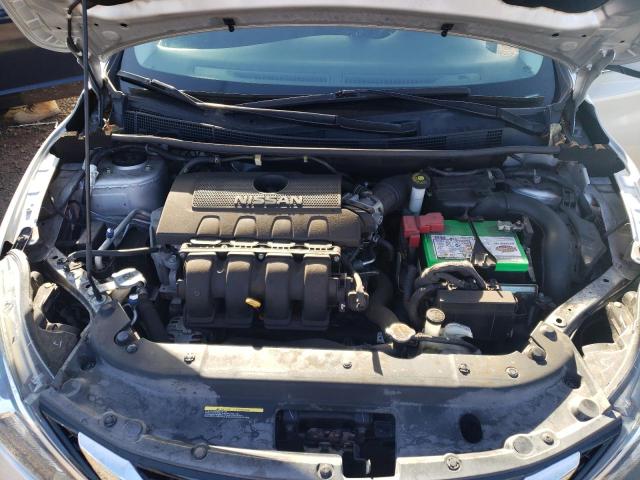 3N1AB7APXJY245076 - 2018 NISSAN SENTRA S SILVER photo 11