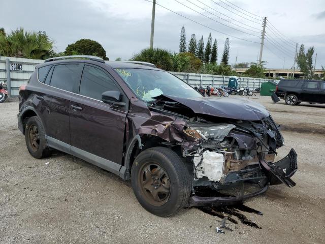 2T3ZFREV4HW365917 - 2017 TOYOTA RAV4 LE MAROON photo 4