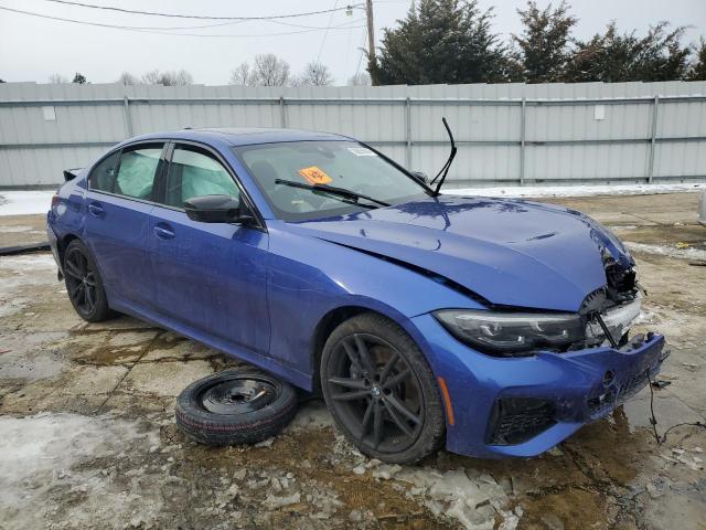 3MW5U9J05N8C35307 - 2022 BMW M340XI BLUE photo 4