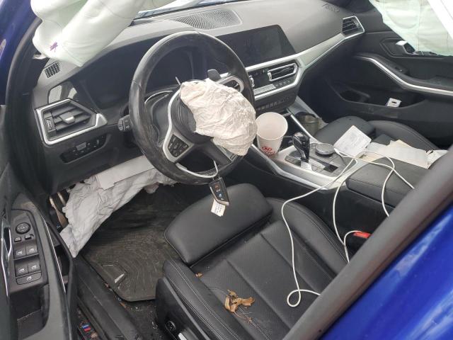 3MW5U9J05N8C35307 - 2022 BMW M340XI BLUE photo 8