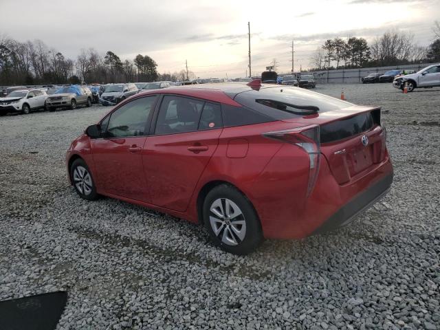 JTDKARFUXG3523670 - 2016 TOYOTA PRIUS RED photo 2