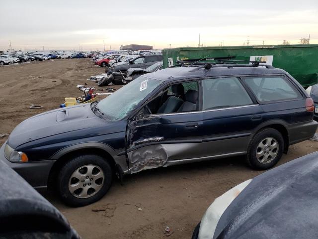 4S3BG685XX7632643 - 1999 SUBARU LEGACY OUTBACK BLUE photo 1