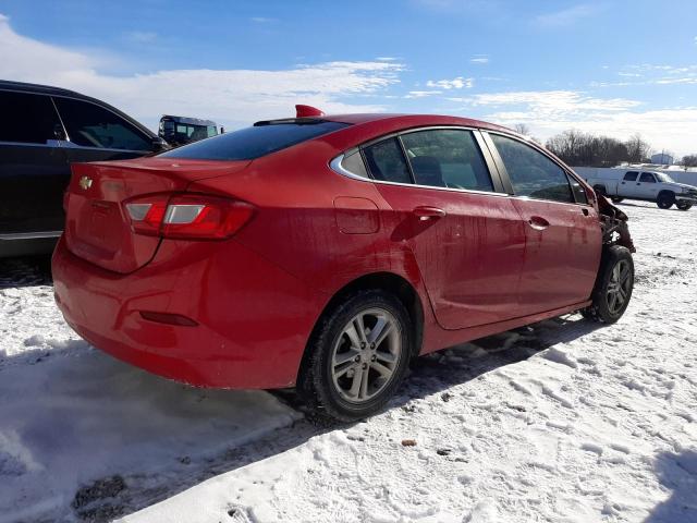 1G1BE5SMXH7219311 - 2017 CHEVROLET CRUZE LT RED photo 3