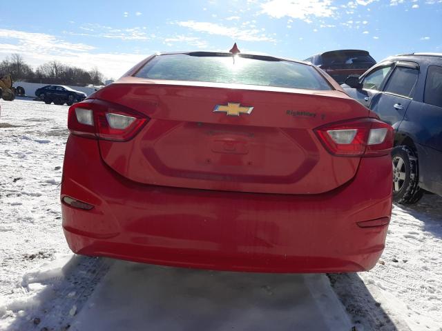 1G1BE5SMXH7219311 - 2017 CHEVROLET CRUZE LT RED photo 6