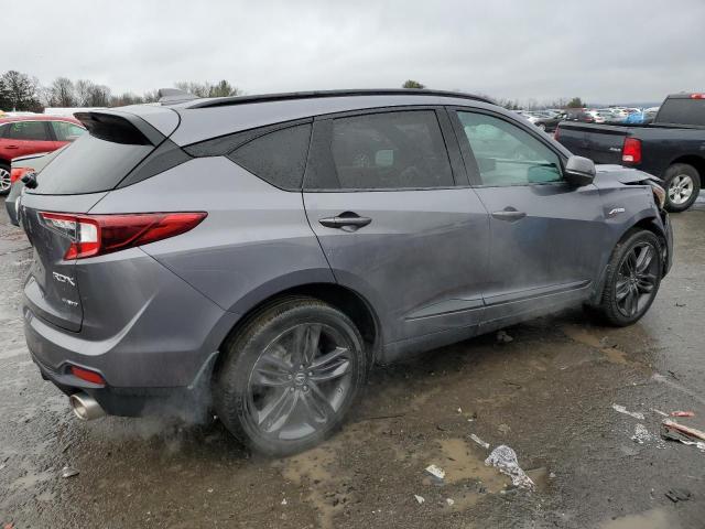 5J8TC2H65KL043776 - 2019 ACURA RDX A-SPEC GRAY photo 3