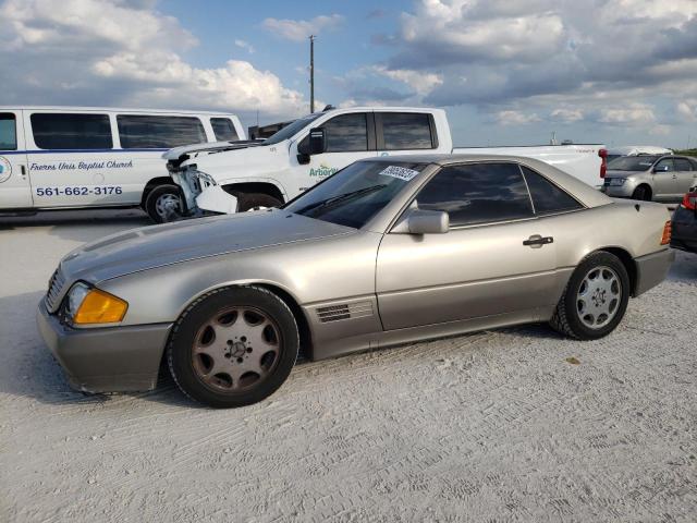 WDBFA66E6MF030084 - 1991 MERCEDES-BENZ 500 SL GOLD photo 1