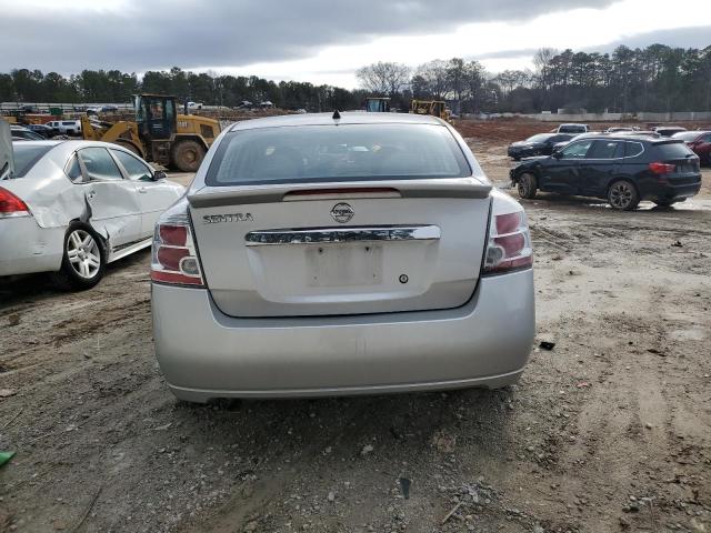 3N1AB6AP4BL715188 - 2011 NISSAN SENTRA BAS 2.0 SILVER photo 6