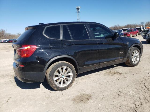 5UXWX9C55E0D33529 - 2014 BMW X3 XDRIVE28I BLACK photo 3