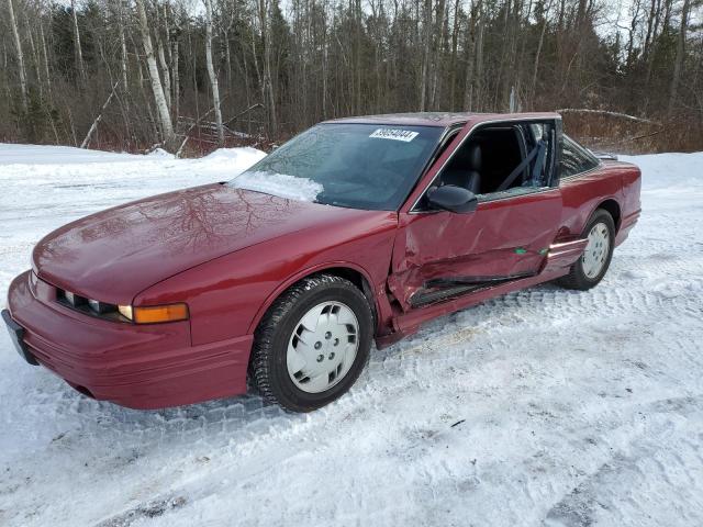 1G3WH11T5PD354990 - 1993 OLDSMOBILE CUTLASS SU S RED photo 1