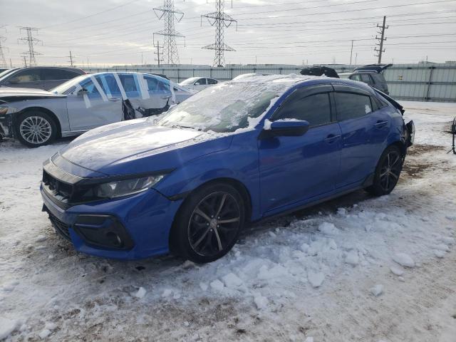 SHHFK7H4XLU214454 - 2020 HONDA CIVIC SPORT 蓝色 照片 1