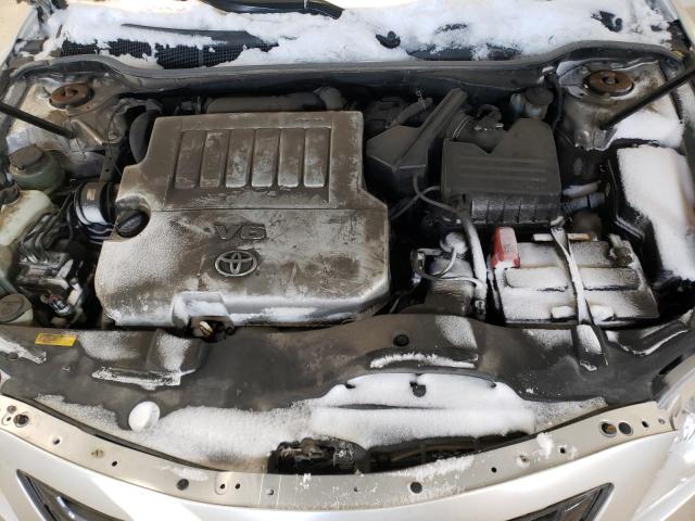 4T1BK46K79U093202 - 2009 TOYOTA CAMRY SE SILVER photo 11