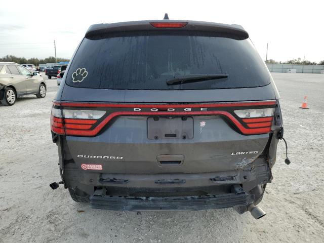 1C4RDHDG8GC314800 - 2016 DODGE DURANGO LIMITED GRAY photo 6