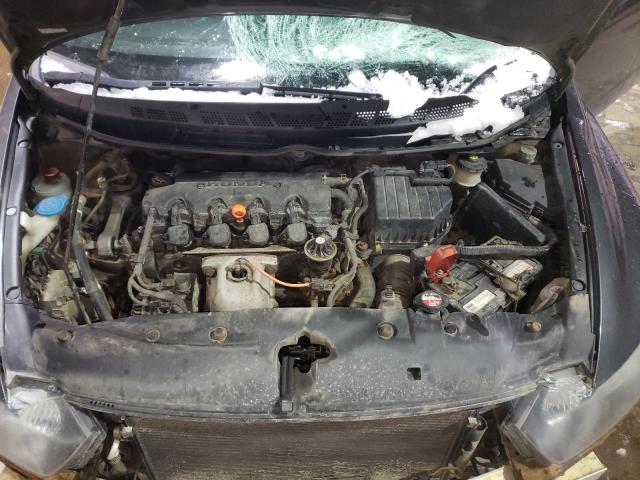 2HGFG11039H000966 - 2009 HONDA CIVIC EXL ნაცრისფერი ფოტო 11