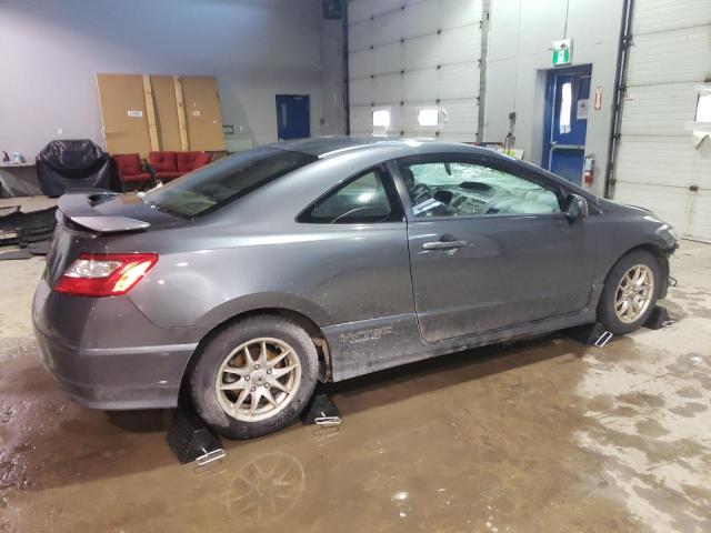 2HGFG11039H000966 - 2009 HONDA CIVIC EXL GRAY photo 3