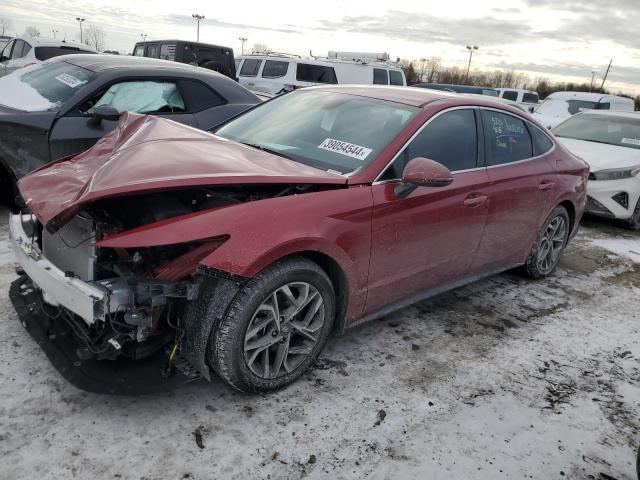 KMHL64JA4PA323736 - 2023 HYUNDAI SONATA SEL RED photo 1