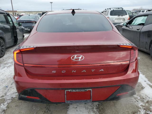 KMHL64JA4PA323736 - 2023 HYUNDAI SONATA SEL RED photo 6