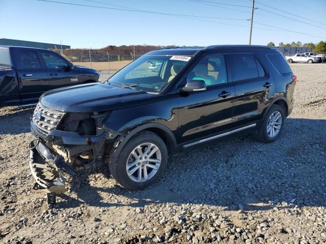 1FM5K7D86HGB12504 - 2017 FORD EXPLORER XLT BLACK photo 1