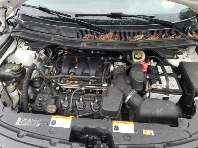 1FM5K8AR6HGE02762 - 2017 FORD EXPLORER POLICE INTERCEPTOR WHITE photo 12