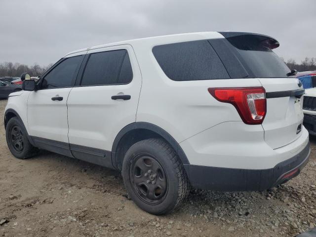 1FM5K8AR6HGE02762 - 2017 FORD EXPLORER POLICE INTERCEPTOR WHITE photo 2