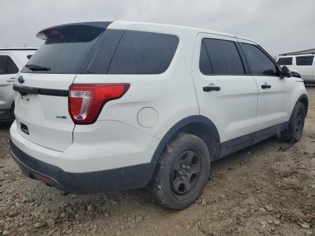 1FM5K8AR6HGE02762 - 2017 FORD EXPLORER POLICE INTERCEPTOR WHITE photo 3