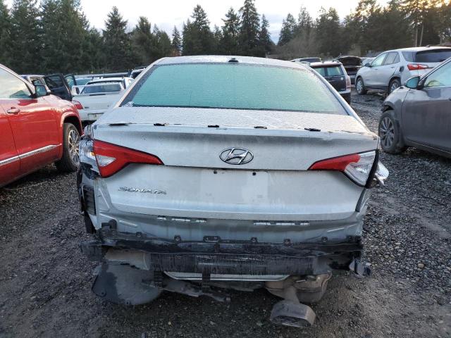 5NPE24AF0GH329000 - 2016 HYUNDAI SONATA SE SILVER photo 6