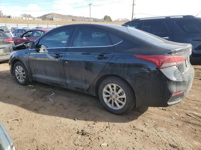 3KPC24A62NE170537 - 2022 HYUNDAI ACCENT SE BLACK photo 2