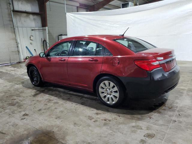 1C3CCBAB0DN733355 - 2013 CHRYSLER 200 LX RED photo 2