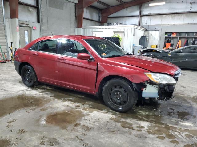 1C3CCBAB0DN733355 - 2013 CHRYSLER 200 LX RED photo 4