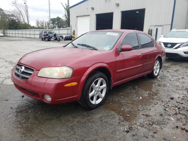 JN1DA31DX3T519662 - 2003 NISSAN MAXIMA GLE MAROON photo 1