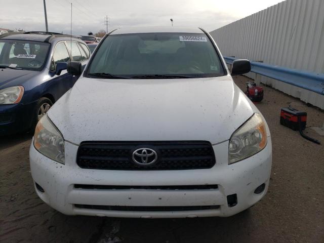 JTMBD33VX75082855 - 2007 TOYOTA RAV4 WHITE photo 5