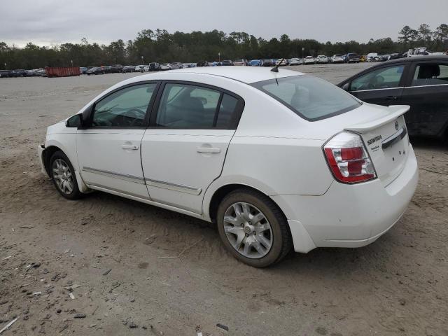 3N1AB6AP8CL697747 - 2012 NISSAN SENTRA 2.0 WHITE photo 2