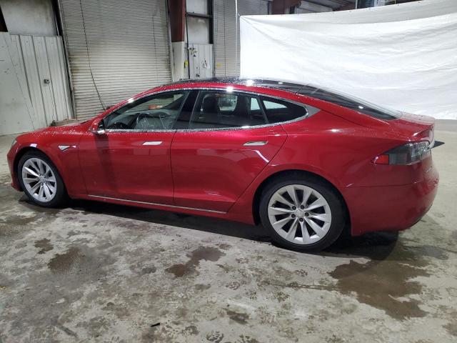 5YJSA1E2XGF142891 - 2016 TESLA MODEL S წითელი ფოტო 2